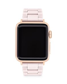 Керамический браслет Apple Watch, 38 мм и усилитель; 40 мм COACH, цвет Pink