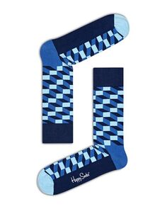 Носки с наполнителем Optic Crew Happy Socks, цвет Blue