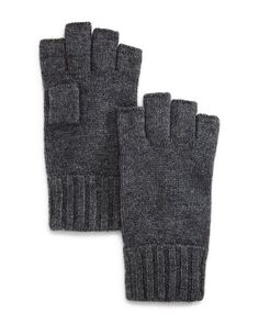 Перчатки без пальцев The Men&apos;s Store at Bloomingdale&apos;s, цвет Gray