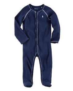 Однотонная футболка Layette для мальчиков – для малышей Ralph Lauren, цвет Blue