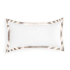 Декоративная подушка из итальянского перкаля Hudson Park, 10 x 20 дюймов Hudson Park Collection, цвет Tan/Beige