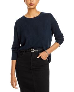 Рубчатый топ Eileen Fisher, цвет Blue