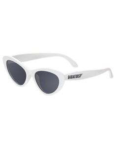 Белые солнцезащитные очки «кошачий глаз» Wicked Babiators, цвет White