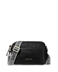 Большой лямочный ремень через плечо Jet Set Michael Kors, цвет Black