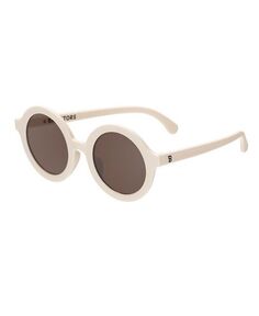 Круглые солнцезащитные очки Sweet Cream в еврозоне Babiators, цвет White