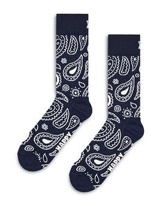 Подарочный набор носков Moody Blues Crew, 4 шт. Happy Socks, цвет Blue