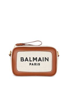 Миниатюрная сумка через плечо B-Army для фотокамеры Balmain, цвет Ivory/Cream