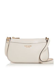 Маленькая кожаная сумка через плечо Bleecker kate spade new york, цвет Ivory/Cream