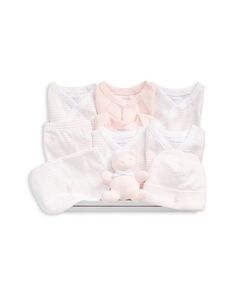 Подарочный набор унисекс из 11 предметов из органического хлопка - для малышей Ralph Lauren, цвет Pink