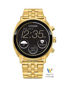 Умные часы Series 2 CZ, 41 мм Citizen, цвет Gold