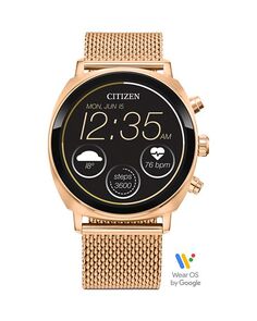 Умные часы Series 2 CZ, 41 мм Citizen, цвет Gold