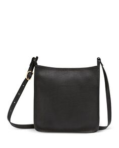 Ле Фулон&amp;;eacute; Кожаная сумка через плечо Longchamp, цвет Black