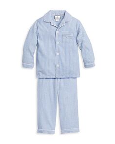 Пижамный комплект из сирсакера для мальчиков — Baby, Little Kid, Big Kid Petite Plume, цвет Blue