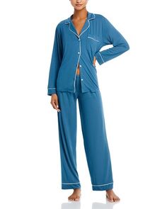 Пижамный комплект Жизель Eberjey, цвет Blue