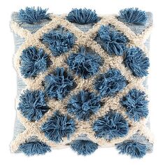 Декоративная подушка Эдрик, 20 x 20 дюймов Surya, цвет Blue