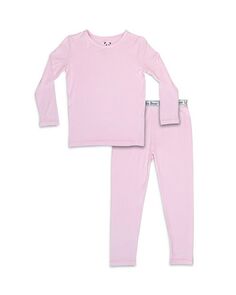 Пижамный комплект с длинными рукавами для девочек – малыш, маленький ребенок Bellabu Bear, цвет Pink