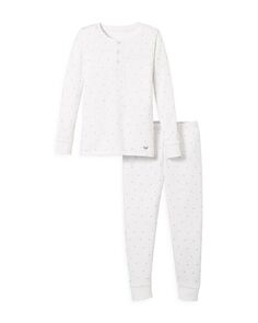 Облегающие пижамы унисекс – Little Kid, Big Kid Petite Plume, цвет White