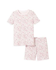 Короткий пижамный комплект Dorset для девочек - Little Kid, Big Kid Petite Plume, цвет Pink