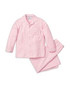 Фланелевые пижамы для девочек – малыш, маленький ребенок, большой ребенок Petite Plume, цвет Pink