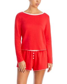 Праздничный пижамный комплект Ellie Tate Cozyland, цвет Red