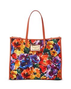 Большая сумка для покупок с принтом Dolce &amp; Gabbana, цвет Multi