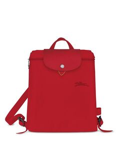 Зеленый рюкзак Le Pliage из переработанного нейлона Longchamp, цвет Red
