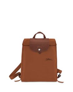 Зеленый рюкзак Le Pliage из переработанного нейлона Longchamp, цвет Brown