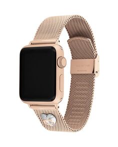 Apple Watch Браслет-сетка, 38 мм/40 мм/41 мм COACH, цвет Pink
