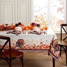 Скатерть «Осеннее наследие», Турция, 60 x 144 дюйма Elrene Home Fashions, цвет Multi