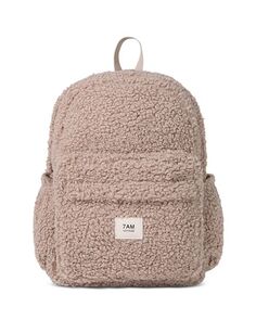 Детский рюкзак унисекс Тедди 7AM Enfant, цвет Tan/Beige
