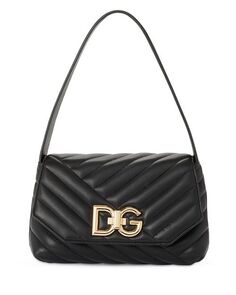 Стеганая сумка через плечо Dolce &amp; Gabbana, цвет Black