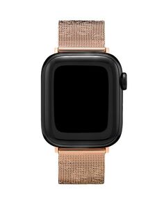 Apple Watch Сетчатый ремешок из нержавеющей стали цвета розового золота, 38/40/41 мм Olivia Burton, цвет Pink