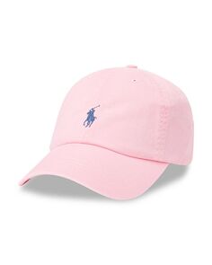 Хлопковая бейсболка-чинос Polo Ralph Lauren, цвет Pink