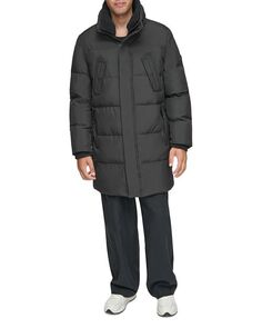 Стеганое пуховое пальто на молнии Valcour Andrew Marc, цвет Black