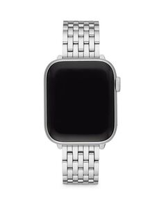 Ремешок-браслет из нержавеющей стали для Apple Watch, 38/40/41 мм и 42/44/45/49 мм MICHELE, цвет Silver