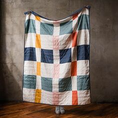 Разноцветное одеяло Anchal, цвет Multi