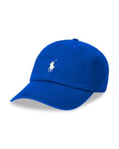 Хлопковая бейсболка-чинос Polo Ralph Lauren, цвет Blue