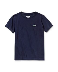 Футболка с короткими рукавами для мальчиков Lacoste, цвет Blue