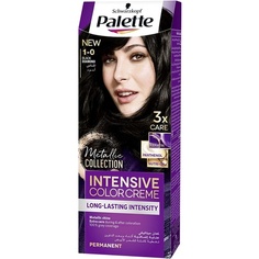 Palette Intensiv Permanent Color Крем-краска для волос 1-0 Черный 100мл, Schwarzkopf