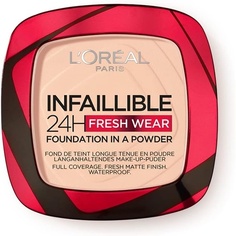 Компактная тональная основа Infallible 24H Fresh Wear от LOreal #180 9G, L&apos;Oreal LOreal