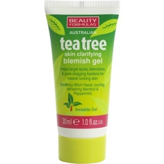 Очищающий гель от прыщей для кожи с австралийским чайным деревом, Beauty Formulas