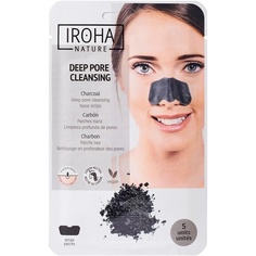 Угольные полоски для очищения носа Detox, Iroha Nature