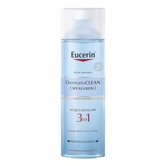 Мицеллярная вода Dermatoclean Hyaluron 3 в 1 200 мл, Eucerin