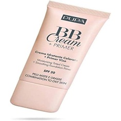 Bb-крем + праймер для жирной кожи 02 Натуральный продукт Косметический макияж, Pupa