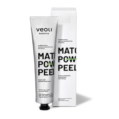 Focus Matcha Power Peel Энзимный мультикислотный пилинг для лица 75 мл, Veoli Botanica