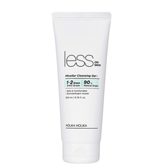 Мицеллярный очищающий гель Less On Skin, Holika Holika