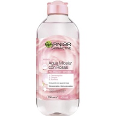 Мицеллярная вода Garnier Skin Active с розами для тусклой и чувствительной кожи 400мл, Original Original.