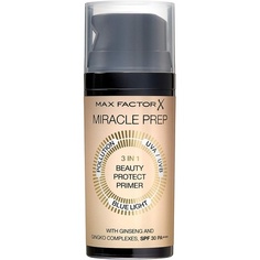 Miracle Prep 3в1 Beauty Protect Primer 30мл, Max Factor