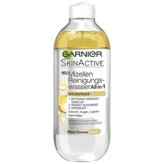 Мицеллярная очищающая вода универсальное водостойкое очищающее средство для лица для чувствительной кожи 400 мл, Garnier