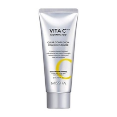 Vita C Plus Очищающая пенка для очищения кожи, Missha